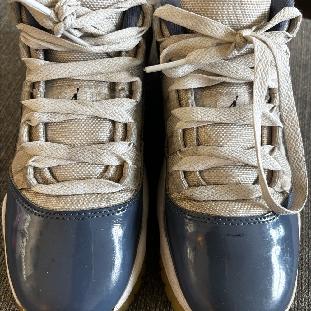 Jordan 11 Kids Blue Sneakers size 4Y